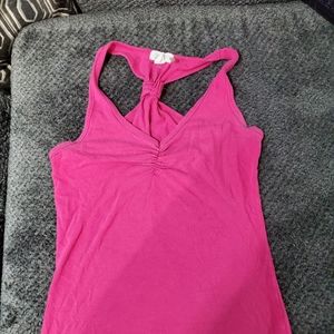 Pink tank top. Large sized. Active basic.